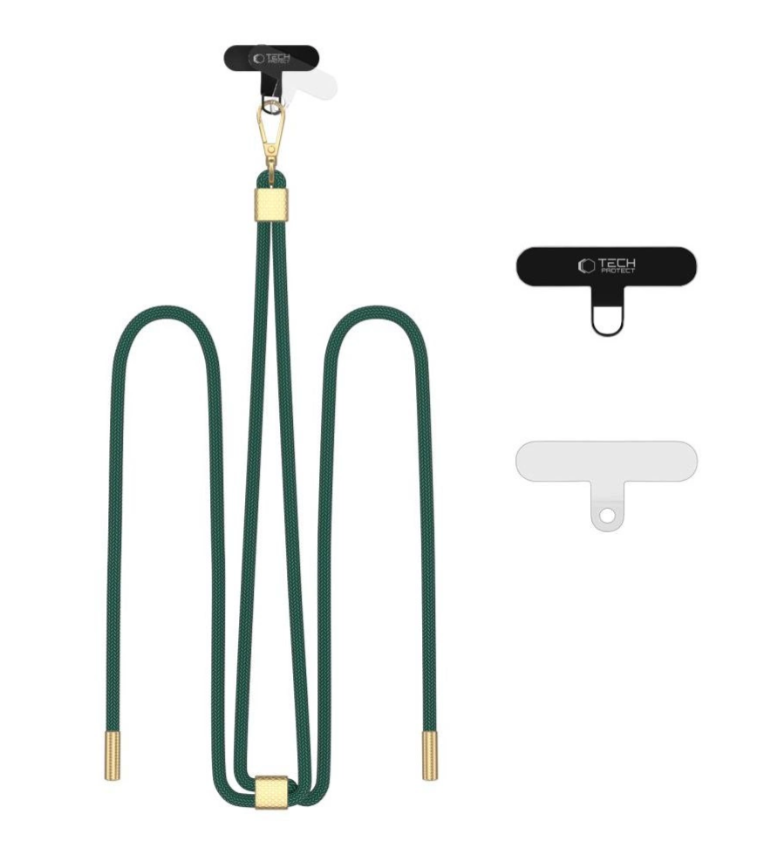 Universaalne Nöör Tech-Protect C2S Telefoniümbristele (roheline)