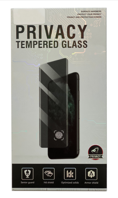 Kaitseklaas Full Glue Privacy Apple iPhone 12 Pro Max (must)