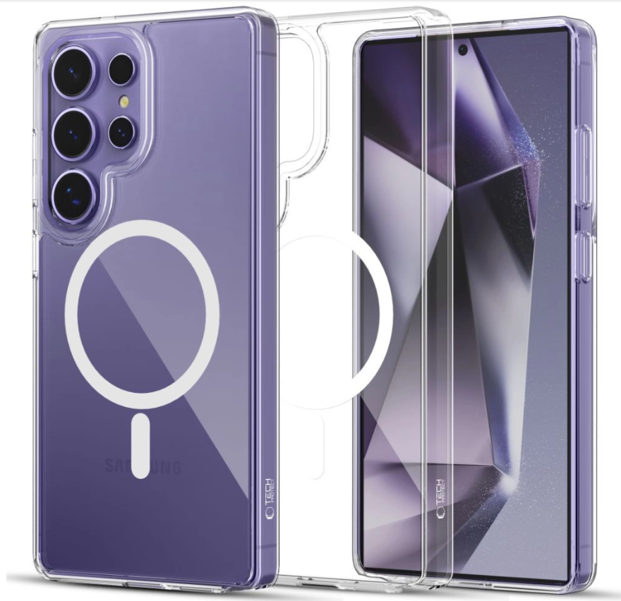 Ümbris Tech-Protect FlexAir Hybrid MagSafe Samsung S25 Ultra (läbipaistev)