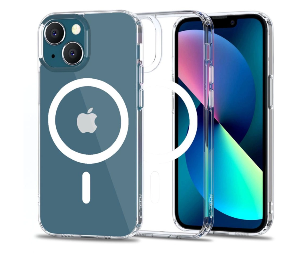 Ümbris Tech-Protect Magmat Magsafe iPhone 13 (läbipaistev)