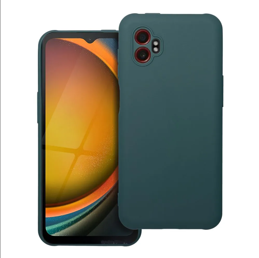 Ümbris Matt Case Samsung Xcover 7 Pro (tumeroheline)