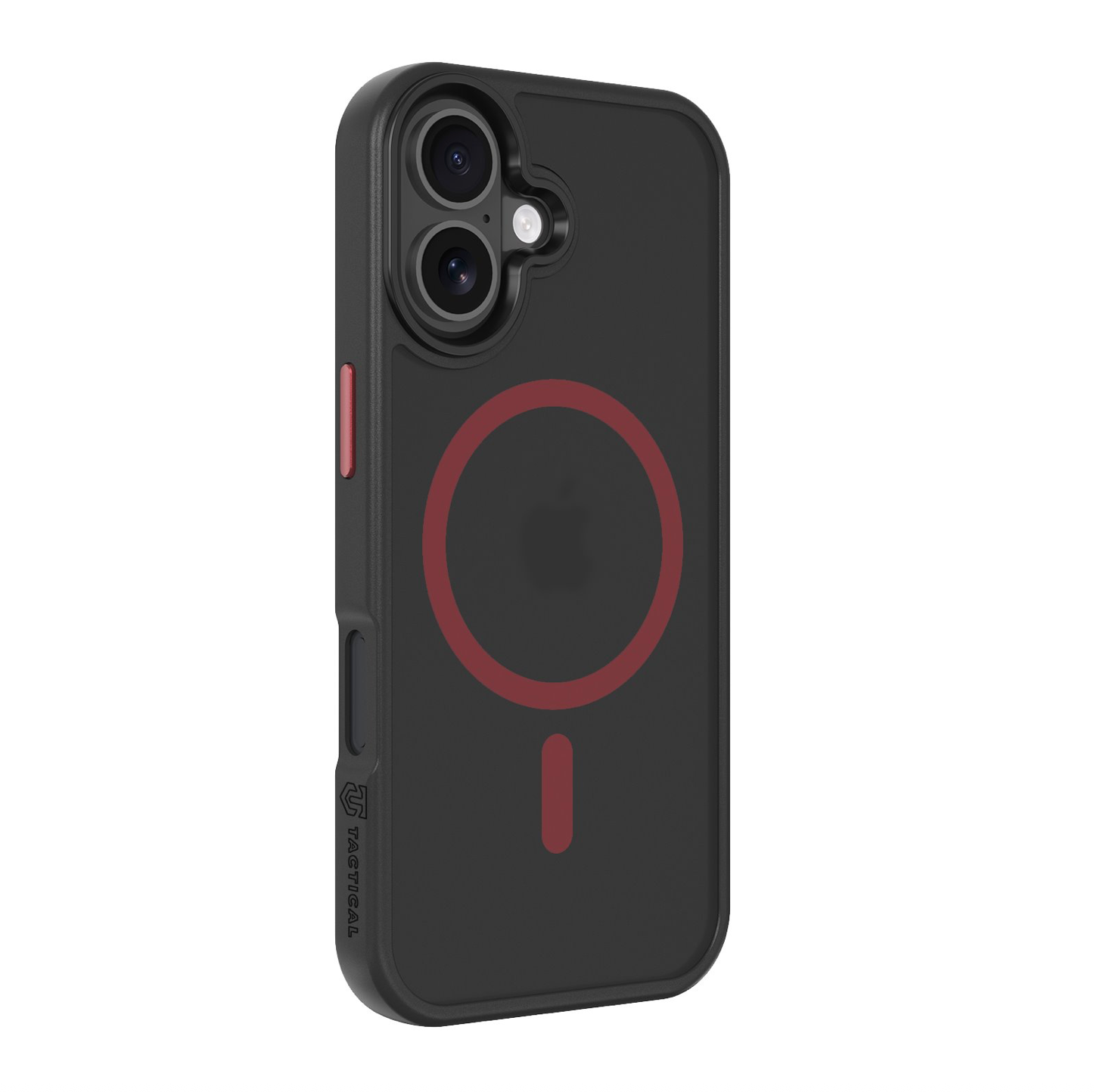 Ümbris Superstealth MagSafe iPhone 17 (must/punane)