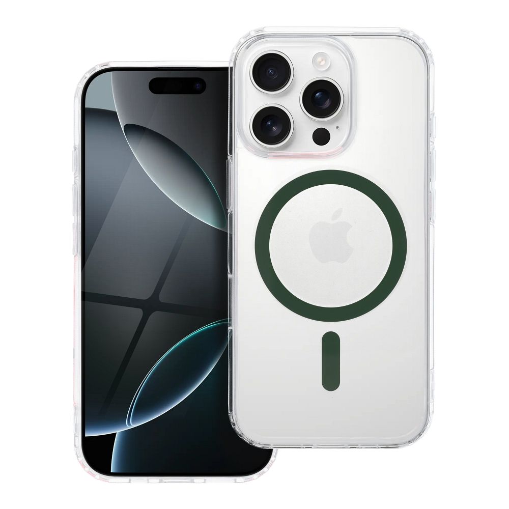 Ümbris Drop Glue Colorful MagSafe iPhone 12 Mini (roheline)