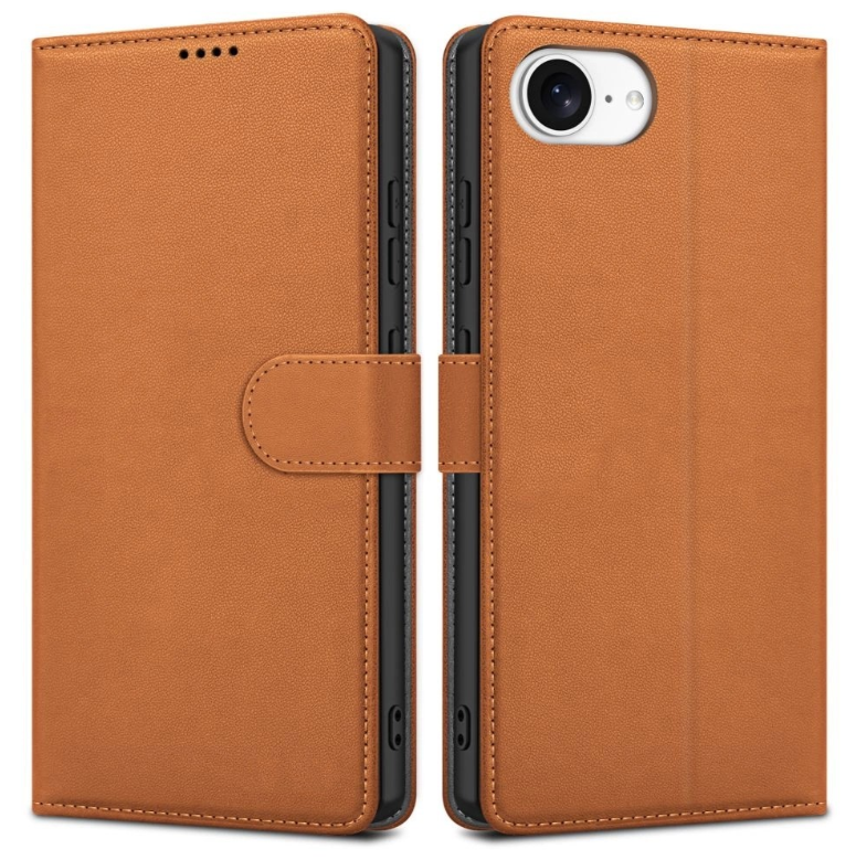 Ümbris kaanega Fancy Wallet Samsung A356 A35 5G (pruun)