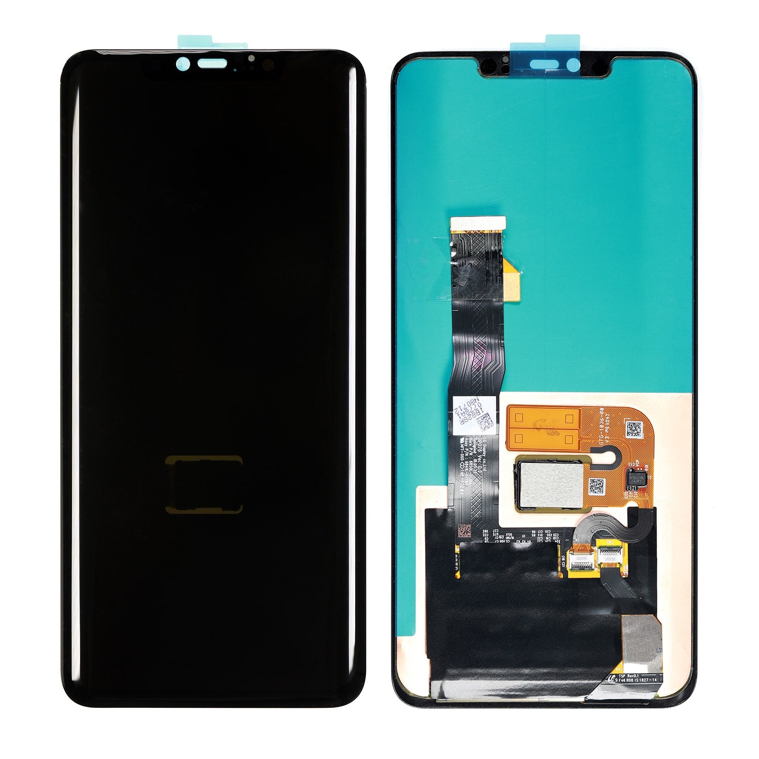 Varuosa Huawei Mate 20 PRO ekraan raamiga (black)