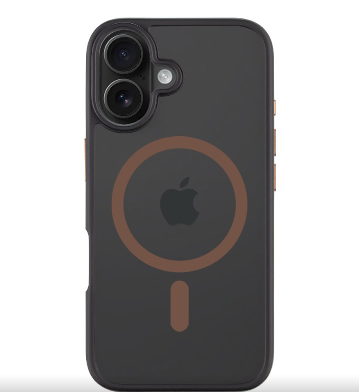 Ümbris Superstealth MagSafe iPhone 16 (must/pruun)