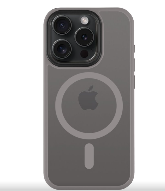 Ümbris Superstealth MagSafe iPhone 15 Pro (helehall)