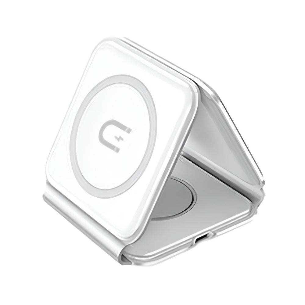 Juhtmevaba laadija Dudao A11N 15W 3in1 (valge)