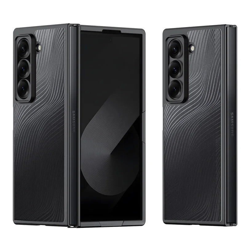 Ümbris Dux Ducis Aimo Samsung F958 Z Fold SE (läbipaistev / must)