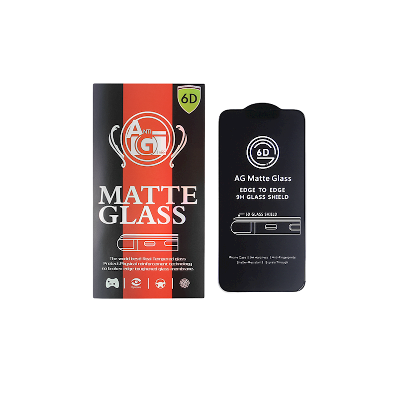 Kaitseklaas 6D matt iPhone 13 / 13 Pro / 14 / 16e