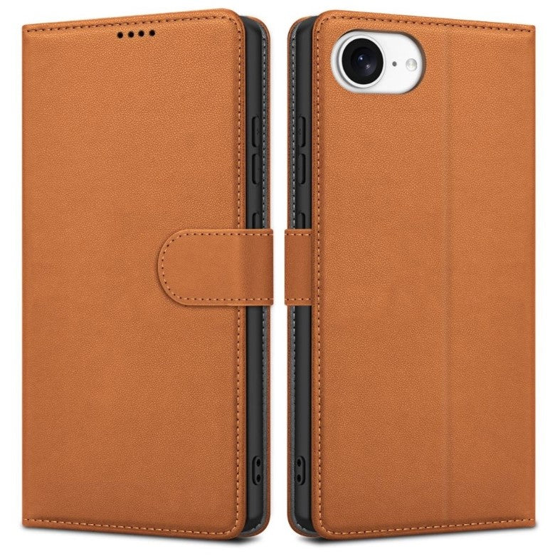 Ümbris kaanega Fancy Wallet Samsung A36 5G (pruun)