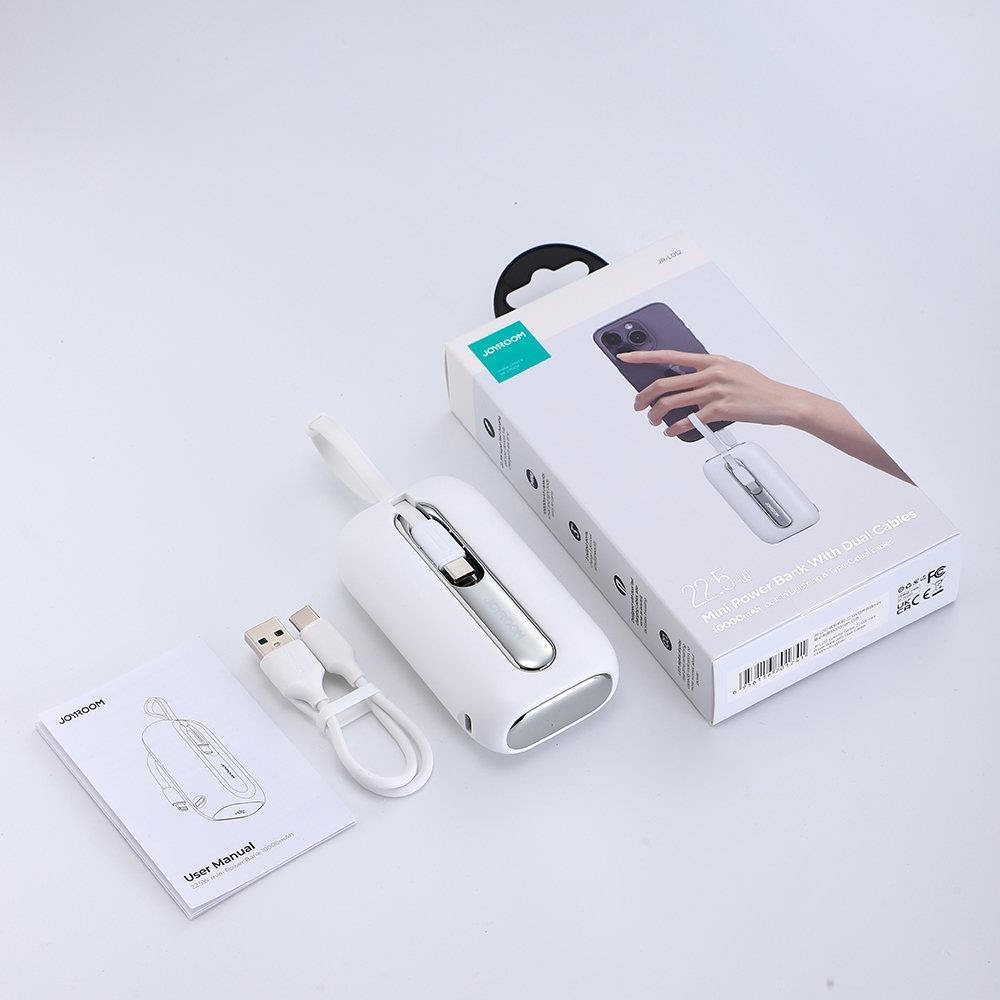 Akupank Joyroom mini JR-L012 10000mAh 22.5W (valge)