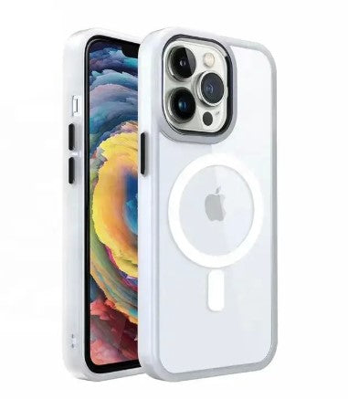 Ümbris Premium Mag Cover iPhone 14 Plus (valge)