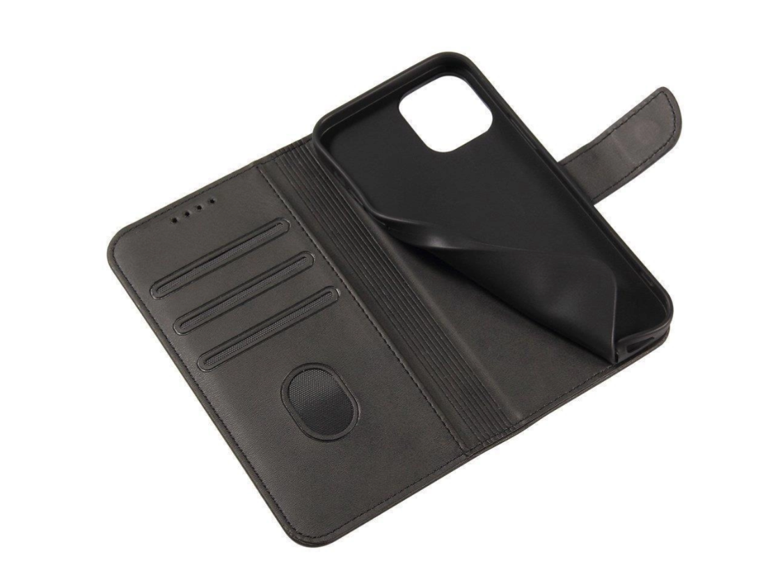 Ümbris kaanega Wallet Case OnePlus Nord N200 5G (must)