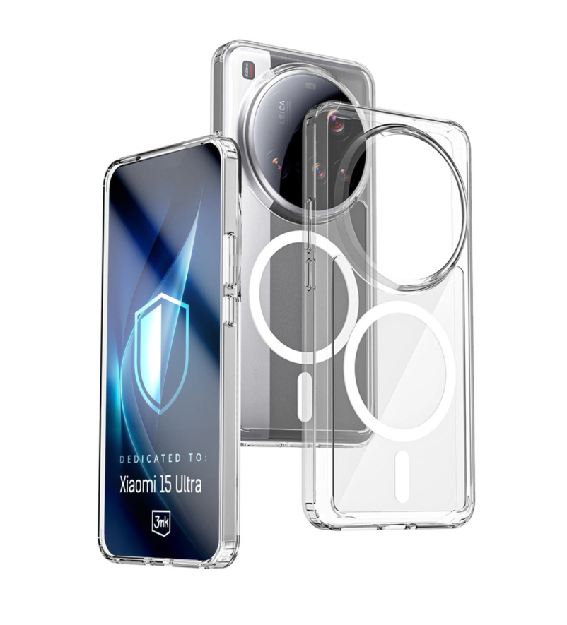Ümbris 3MK Armor MagSafe Xiaomi 15 Ultra (läbipaistev)