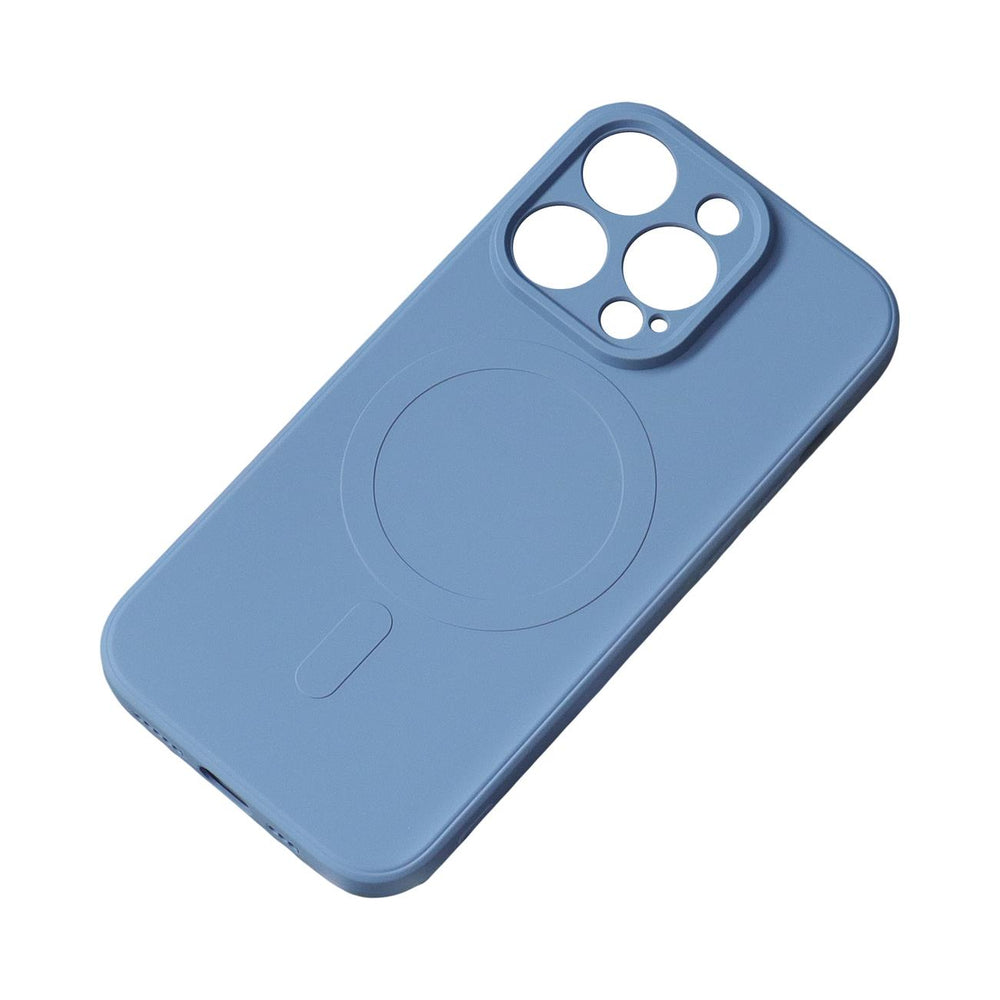 Ūmbris Silicone MagSafe iPhone 15 (sinine)
