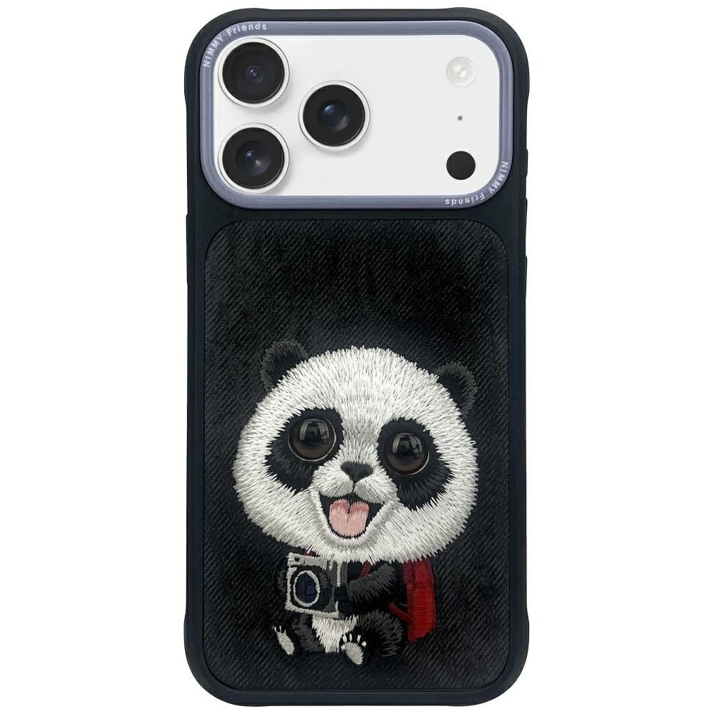 Ümbris Nimmy Fashion Panda iPhone 17 Pro (must)
