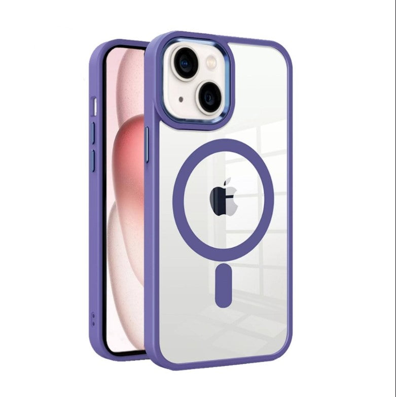 Ümbris Premium Mag Cover iPhone 15 (lilla)