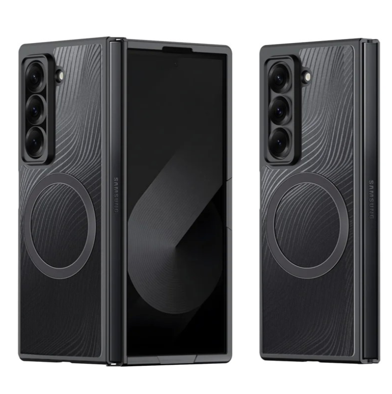 Ümbris Dux Ducis Aimo Mag Samsung Z Fold SE (läbipaistev / must)