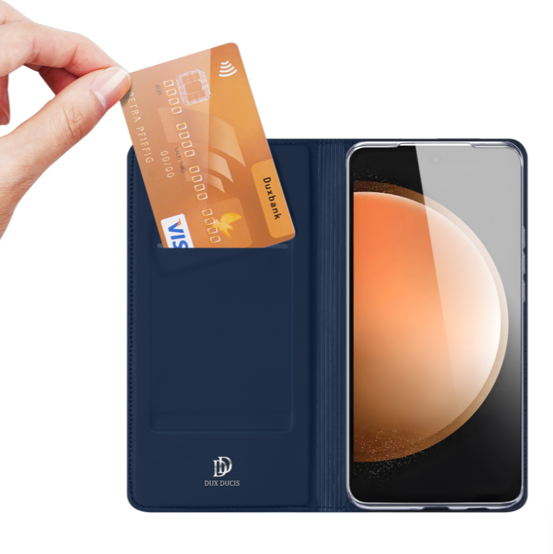 Ümbris kaanega Dux Ducis "Skin Pro" Samsung S25 FE (tumesinine)