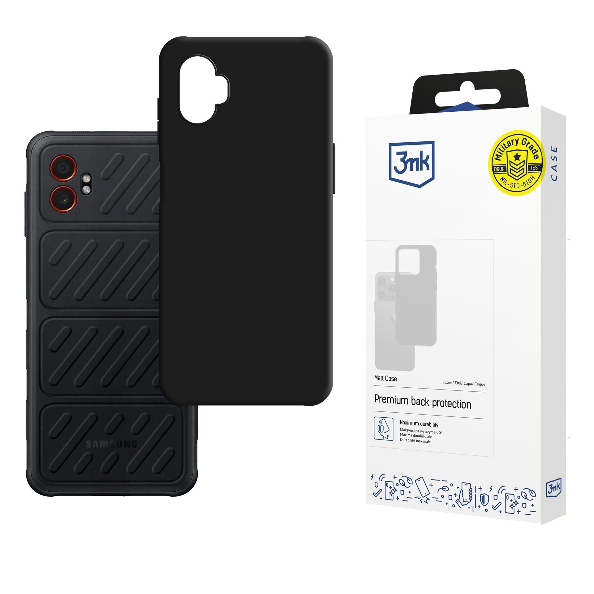 Silikoon 3mk Matt Case Samsung G766 Xcover7 Pro (must)