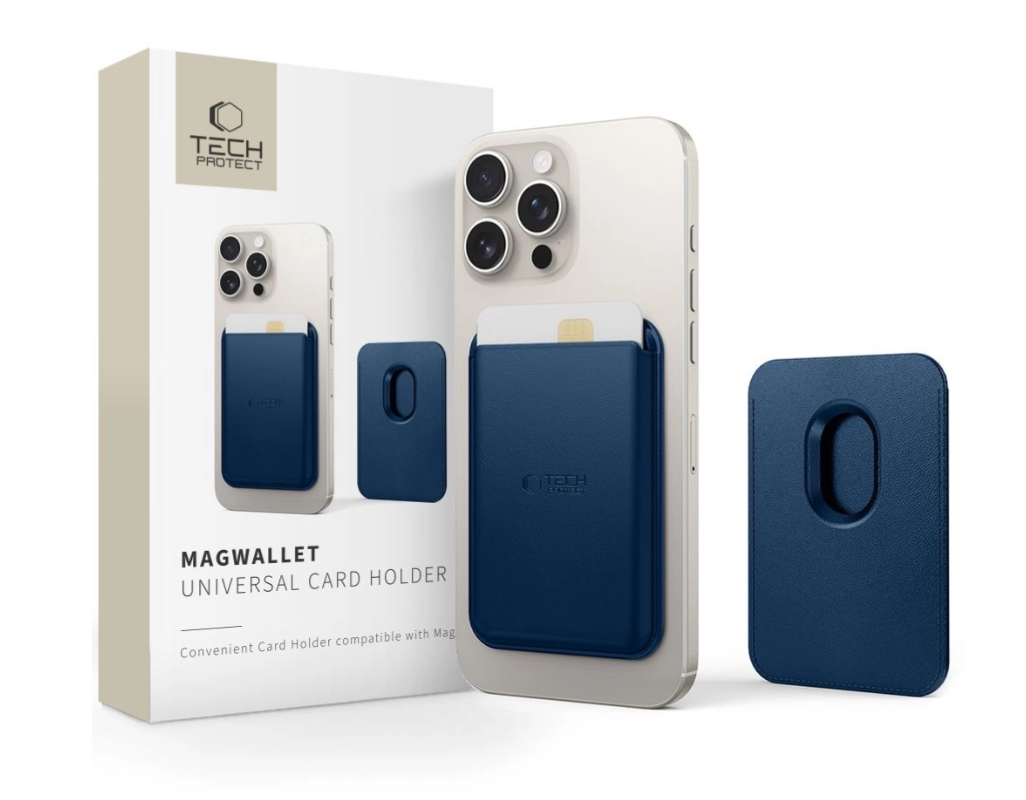Kaarditasku Tech-Protect MagWallet (sinine)