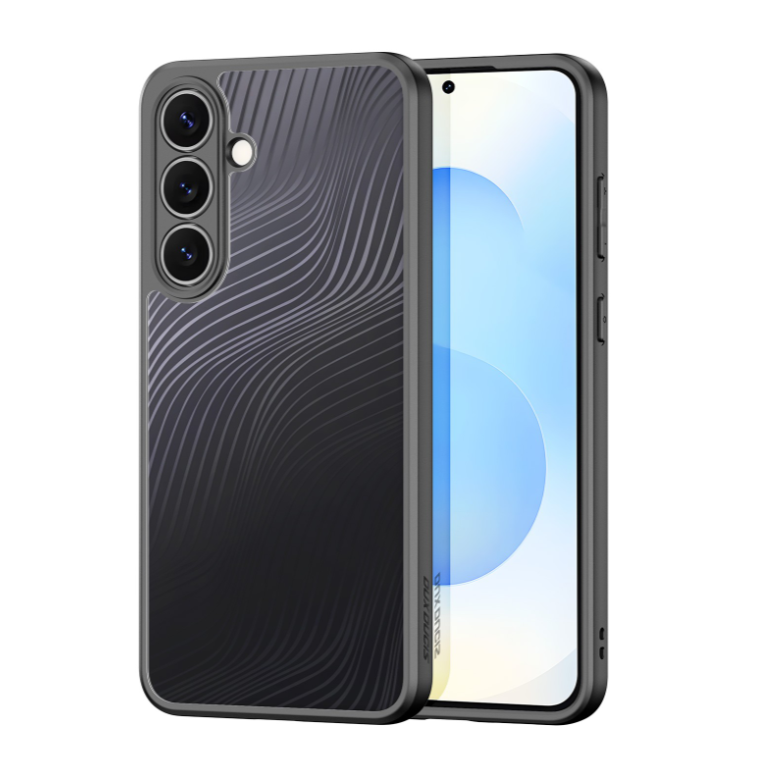 Ümbris Dux Ducis Aimo Samsung S25 FE (läbipaistev / must)