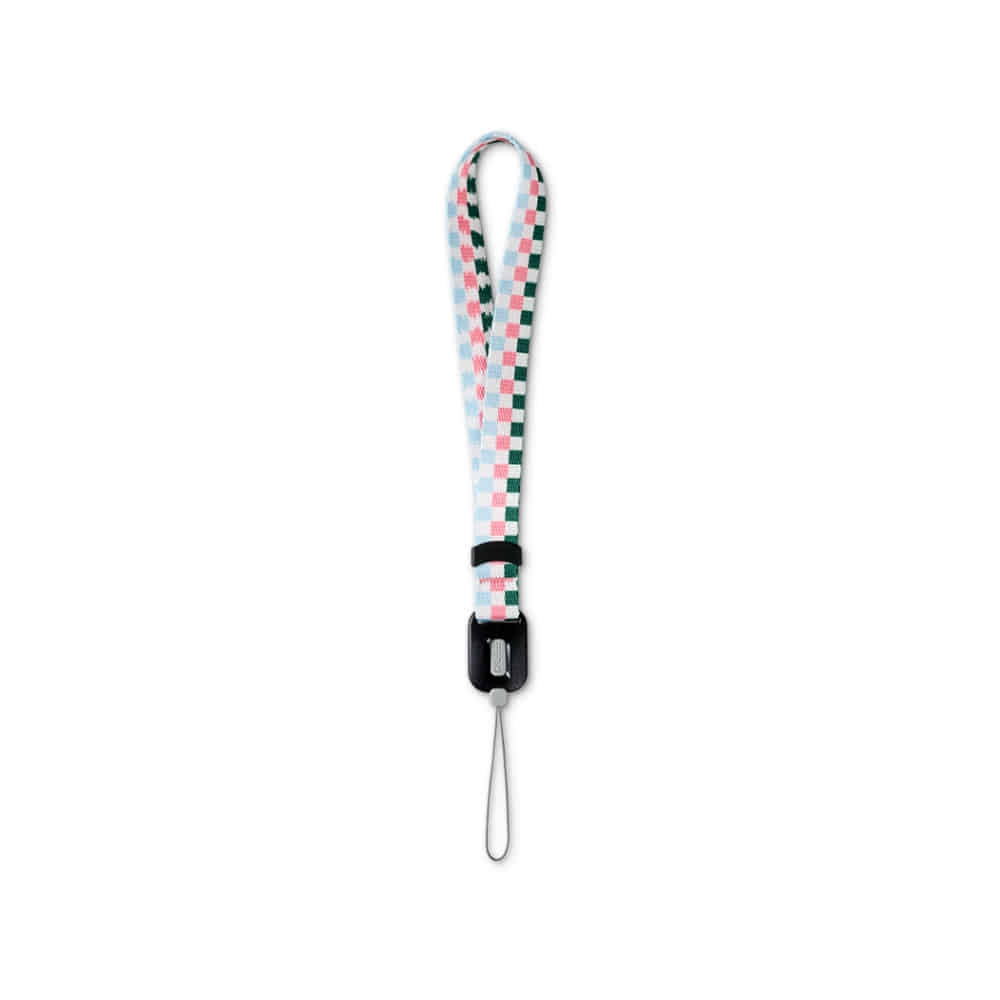Universaalne käe nöör Ples Telefoniümbristele 25cm (valge ornamendiga)