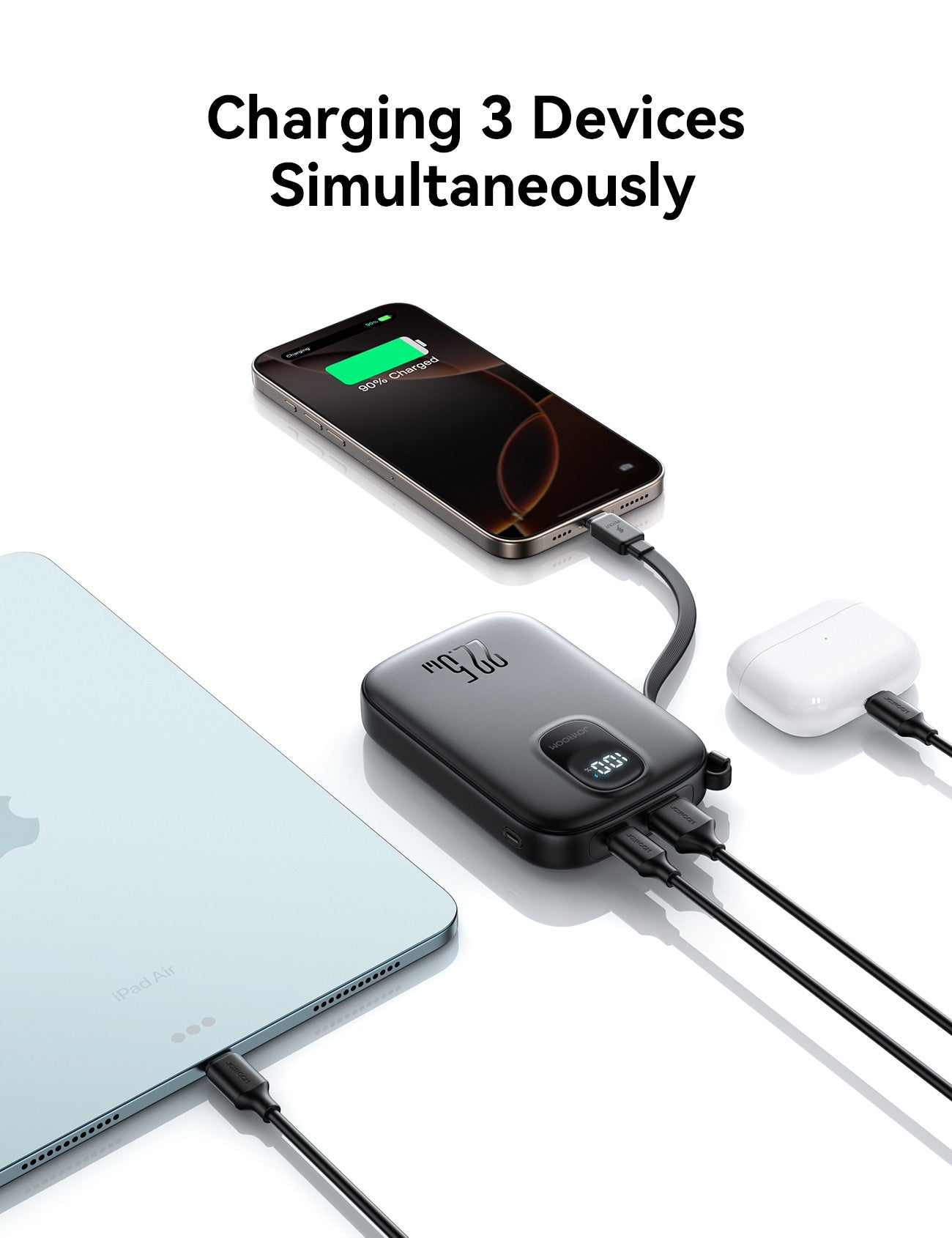 Akupank Joyroom JR-PBF17 22.5W 10000mAh + USB-C juhe (must)