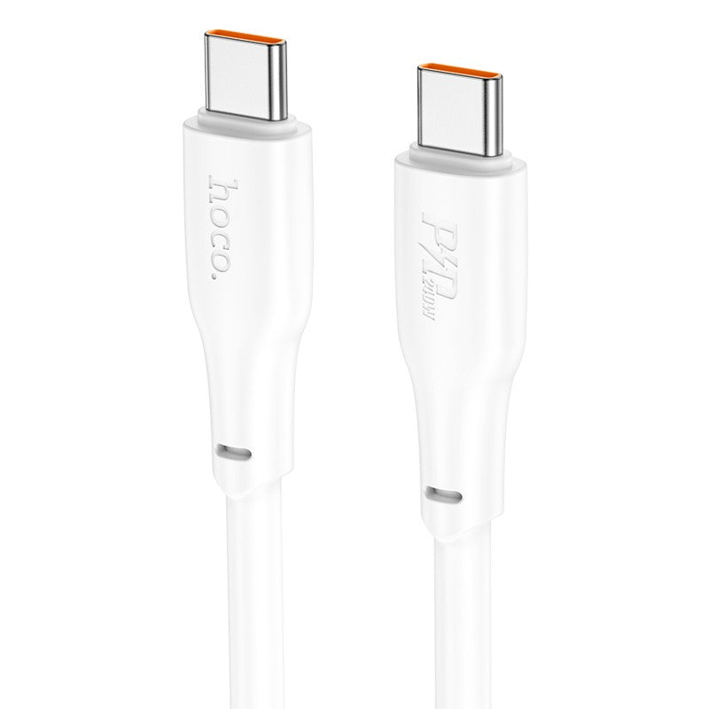 Juhe Hoco X93 60W USB-C to USB-C  (2m / valge)