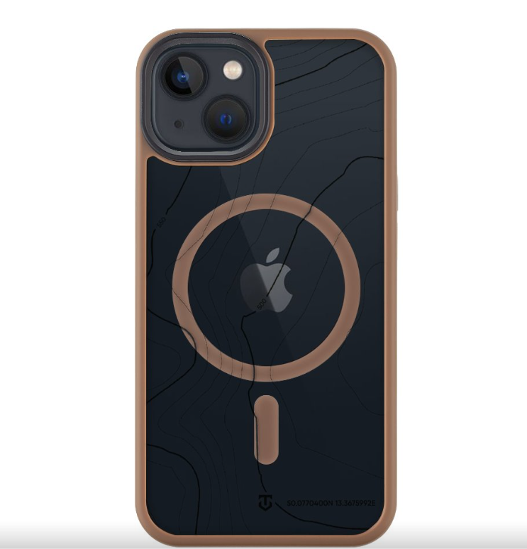 Ümbris Superstealth Sika MagSafe iPhone 13 (pruun)