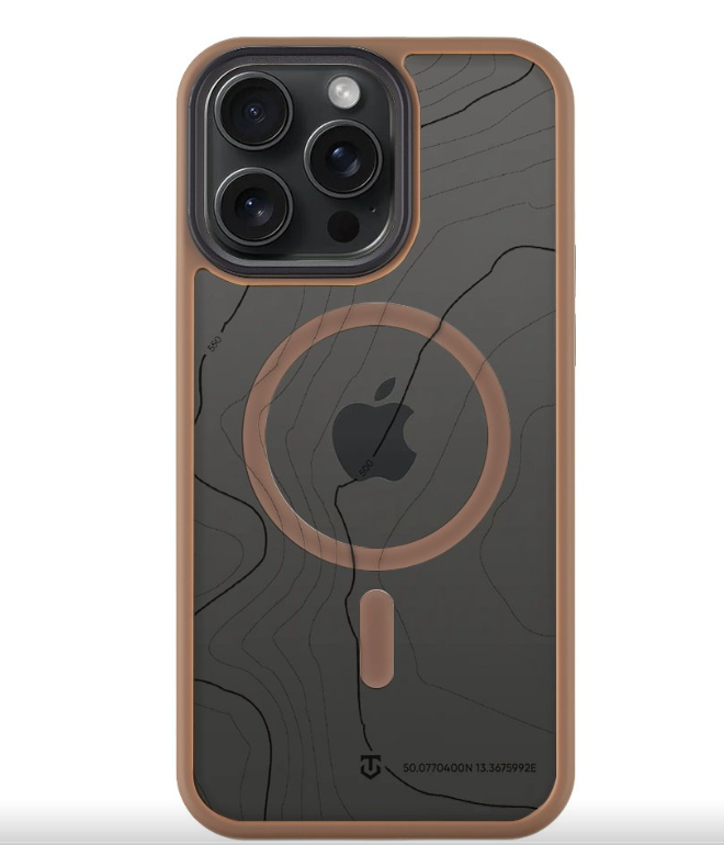 Ümbris Superstealth Sika MagSafe iPhone 15 Pro Max (pruun)