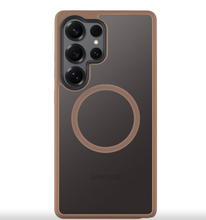 Ümbris Superstealth MagSafe Samsung Galaxy S25 (pruun)