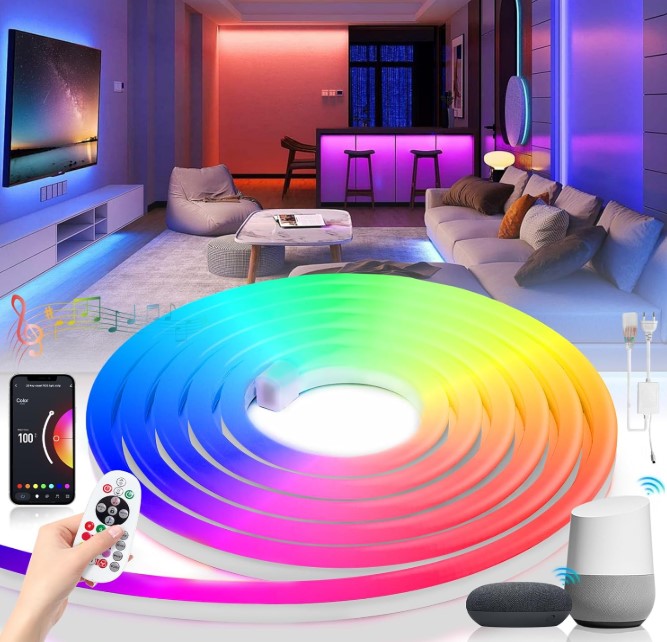 RGB LED valgusriba BAGZY 5M (pult ja rakendus)