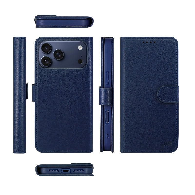 Ümbris kaanega HDD Clasp Wallet Case Samsung A17 (sinine)