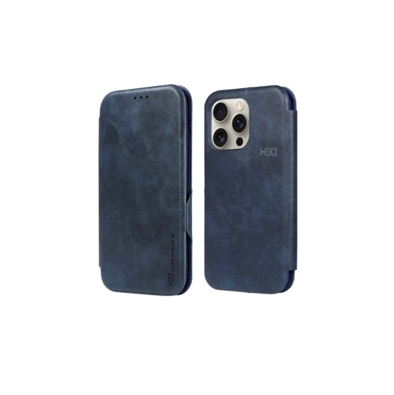 Ümbris kaanega HDD Classic Wallet Case Samsung S22 5G (tumesinine)