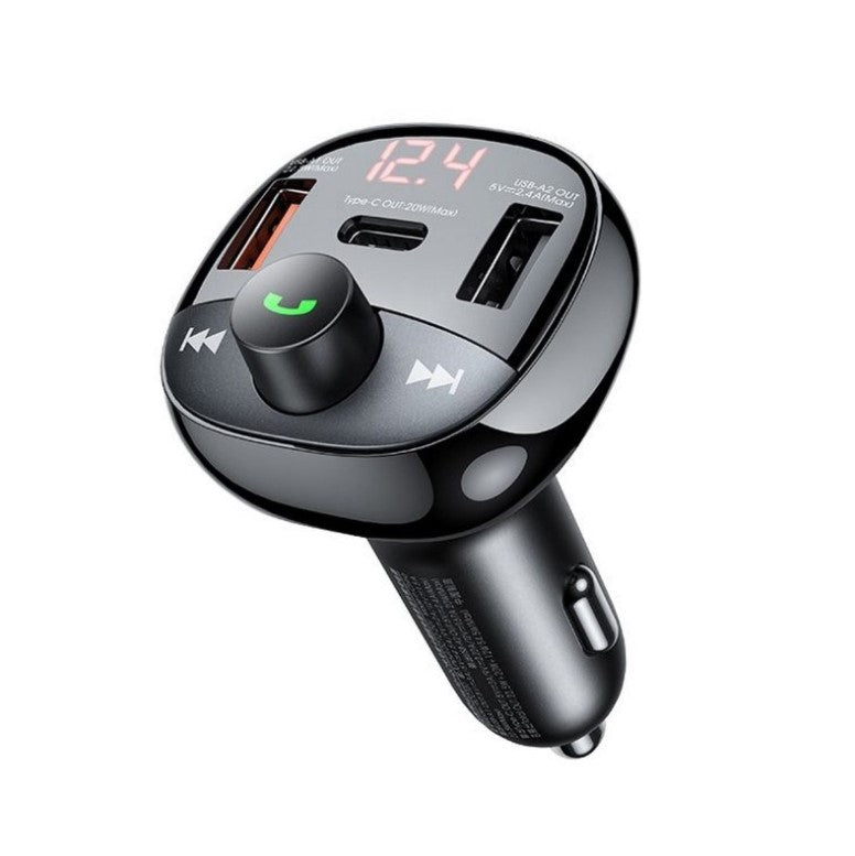 Bluetooth Transmitter Remax RCC331 54.5W 2xUSB-A/ 1xType-C (must)