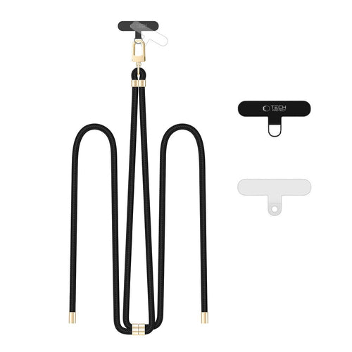 Universaalne Nöör Tech-Protect C7S Telefoniümbristele (must)