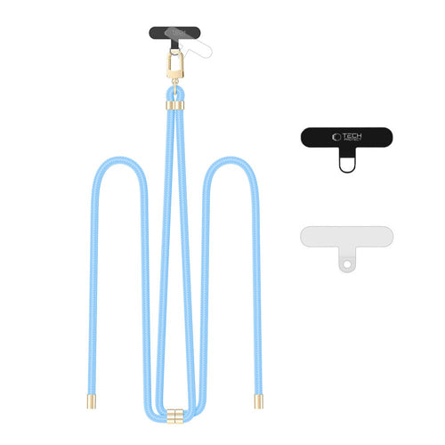 Universaalne Nöör Tech-Protect C7S Telefoniümbristele (helesinine)