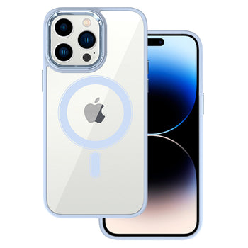 Ümbris Tel Protect Clear MagSafe Apple iPhone 11 Pro (läbipaistev/helesinine)