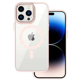 Ümbris Tel Protect Clear MagSafe Apple iPhone 11 Pro (läbipaistev/roosa)