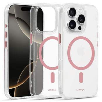 Ümbris Liavec Glossy Mag Apple iPhone 16 Pro (roosa)