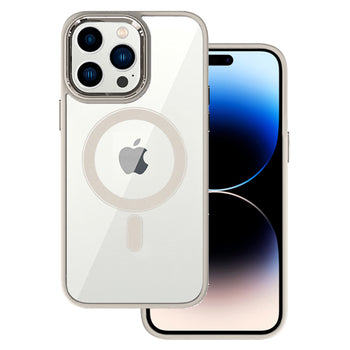 Ümbris Tel Protect Clear MagSafe Apple iPhone 11 Pro Max (läbipaistev/hall)