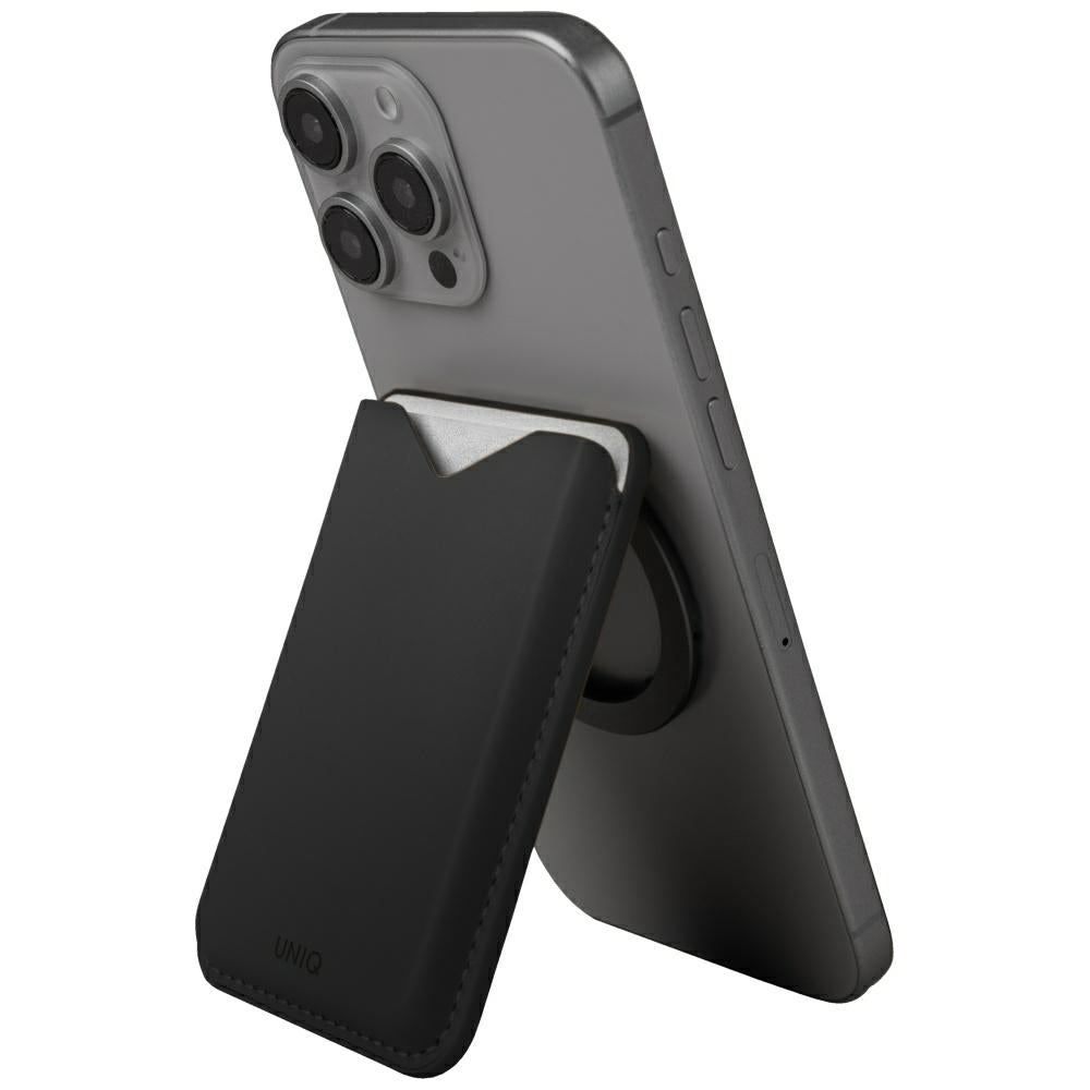 Kaarditasku Uniq Lyden Evo Magnetic MagSafe (must)