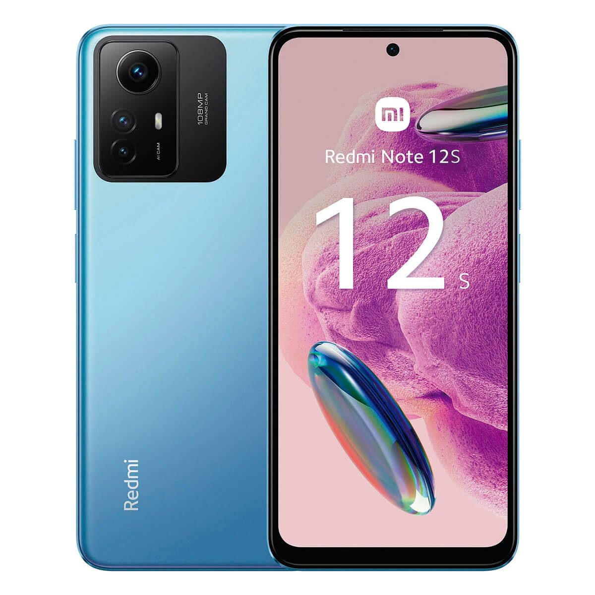 Telefon kasutatud Xiaomi Redmi Note 12s 8/256, Grade B (sinine)