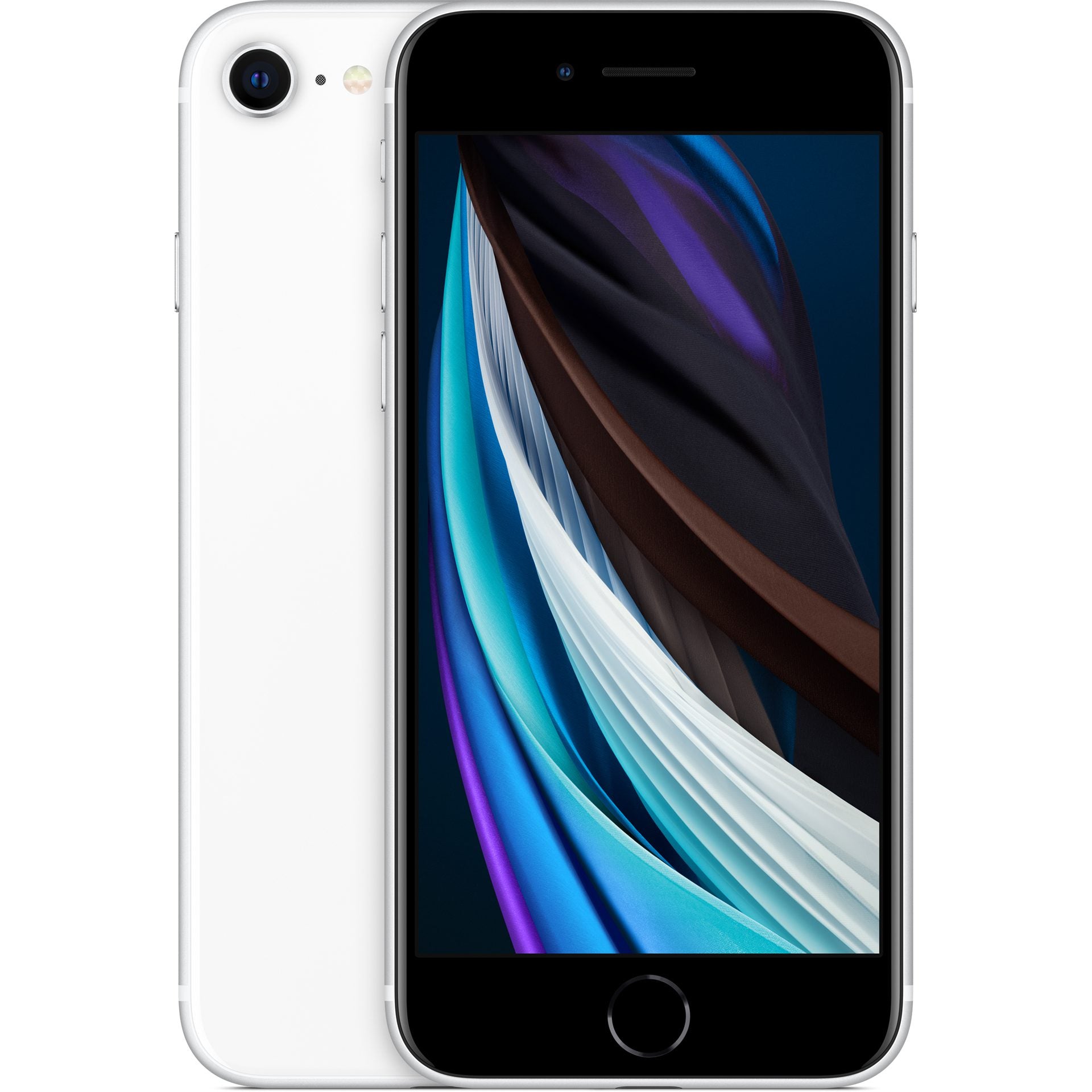 Telefon kasutatud iPhone SE 2020, 128GB, , Grade B, aku 90% (valge)