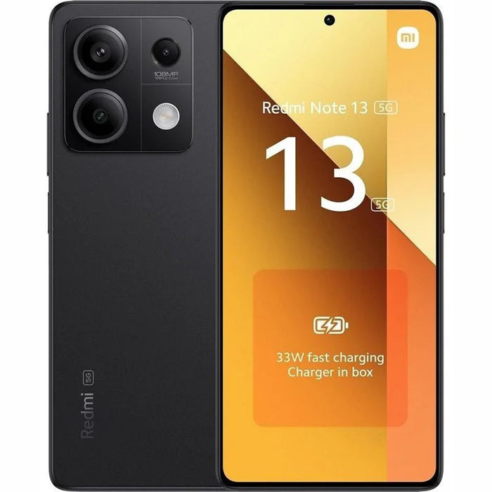 Telefon kasutatud Redmi Note 13 5G, 6/128, Grade A (must)