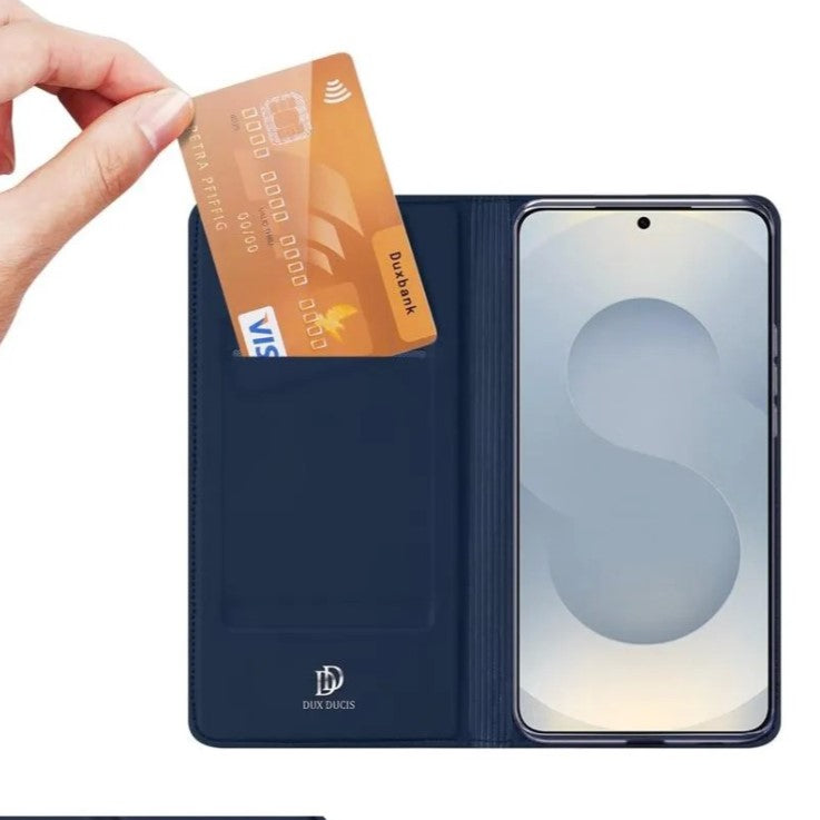 Ümbris kaanega Dux Ducis Skin Pro Samsung S26 Plus (tumesinine)