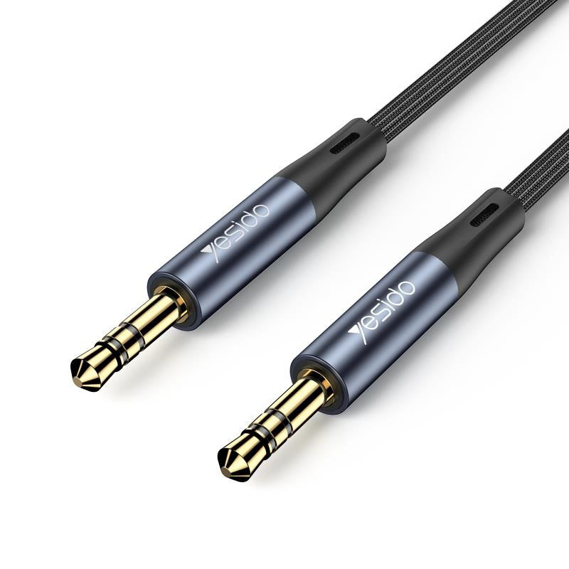 AUX kaabel YESIDO AUDIO CABLE YAU39 3.5mm-3-5mm (must)