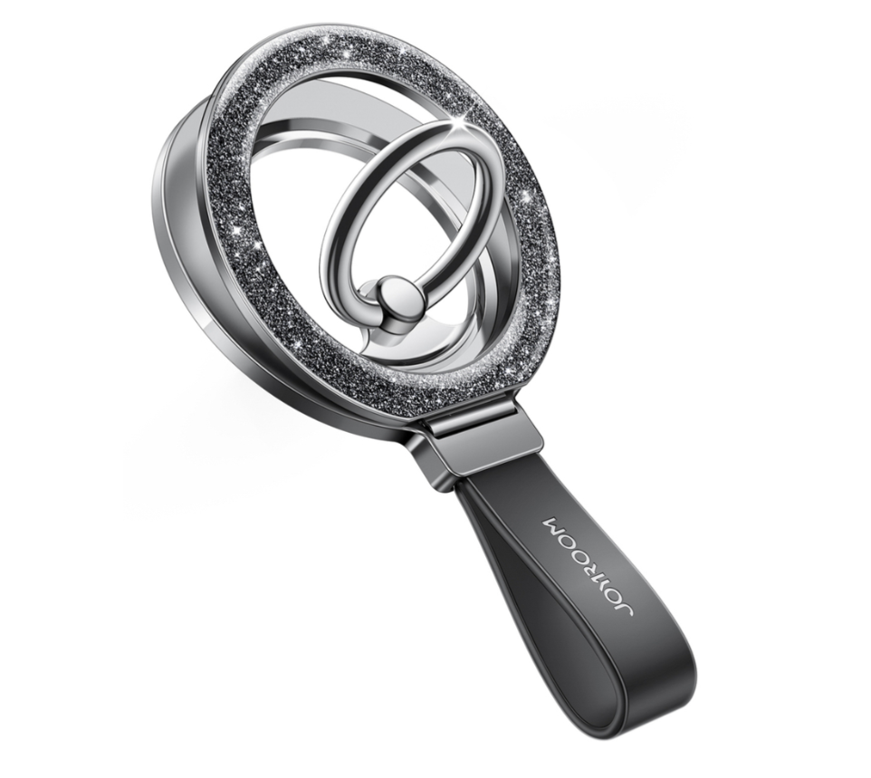 Joyroom JR-ZS425 Hoidik MagSafe ring (must / glitter)